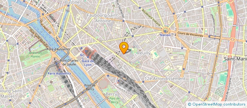 localisation de l'entreprise AGAPE  PARIS