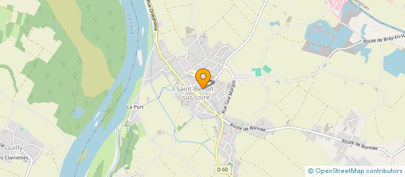 localisation de l'entreprise AGAPE à SAINT-BENOIT-SUR-LOIRE
