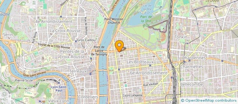 localisation de l'entreprise AGAPE à LYON