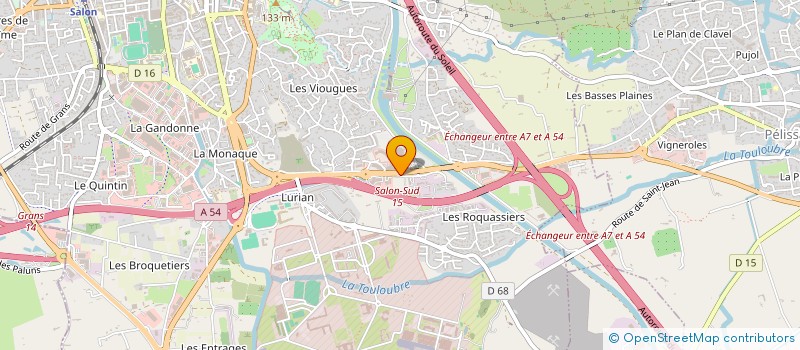 localisation de l'entreprise AGAPE  SALON-DE-PROVENCE