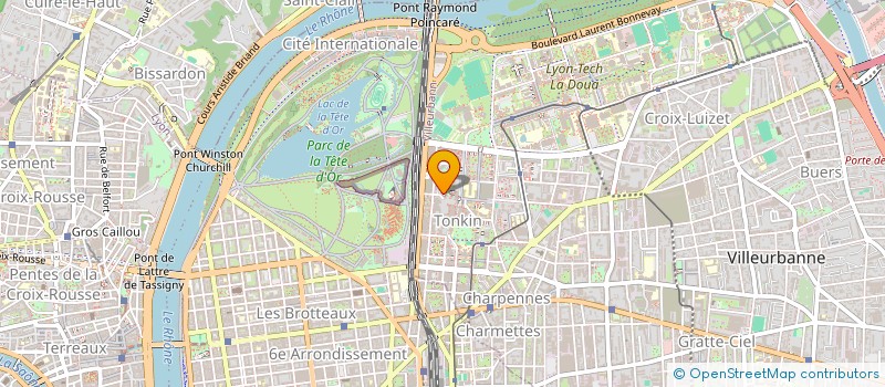 localisation de l'entreprise AGAPE  LYON