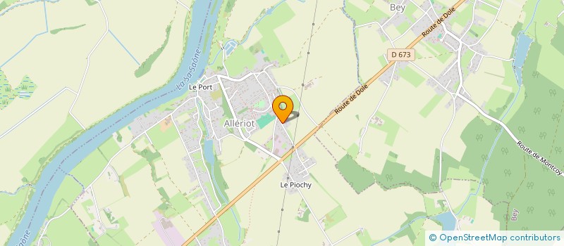 localisation de l'entreprise AGAPE  ALLERIOT