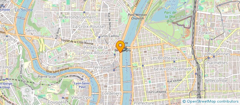 localisation de l'entreprise AGAPE à LYON 1ER