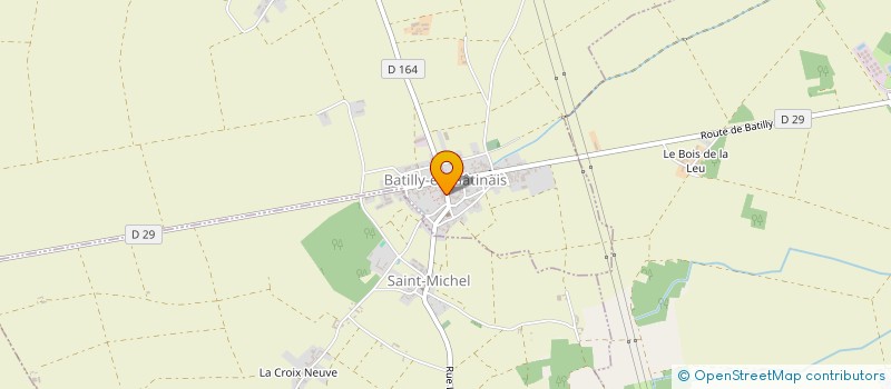 localisation de l'entreprise AGAPE  BATILLY-EN-GATINAIS