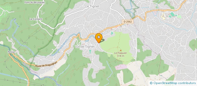 localisation de l'entreprise AGAPE ANIMATION à LE TIGNET