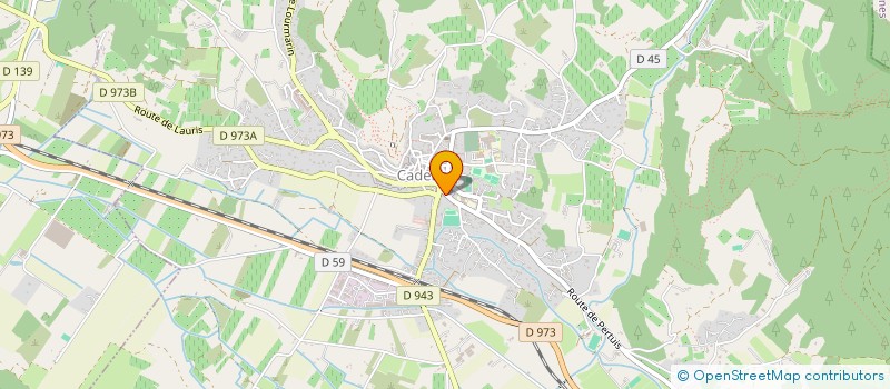 localisation de l'entreprise AGAPE CHARA  CADENET