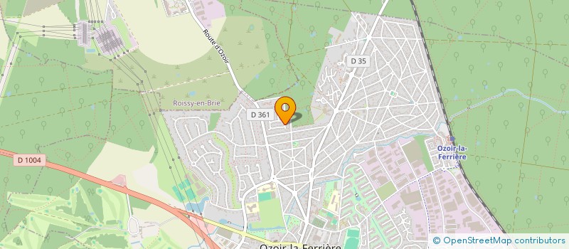 localisation de l'entreprise AGAPE FRANCE à OZOIR-LA-FERRIERE