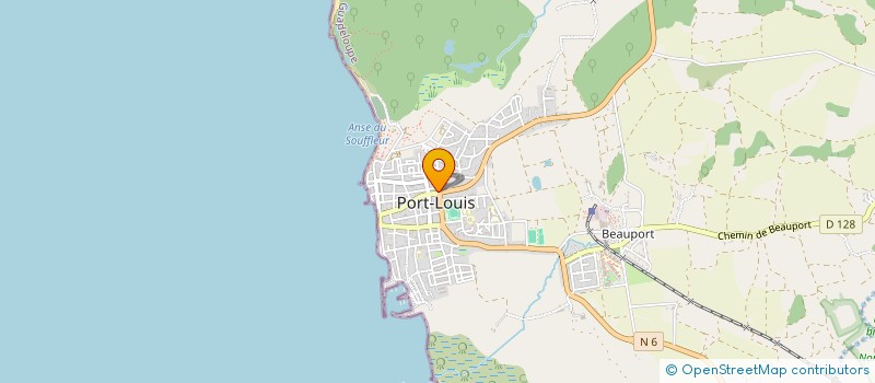 localisation de l'entreprise AGAPE FRERES AUTO CONTROLE à PORT LOUIS