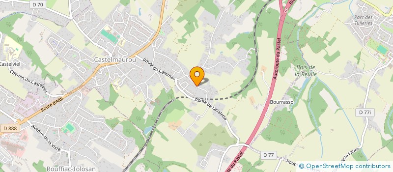 localisation de l'entreprise AGAPE IMMO  CASTELMAUROU