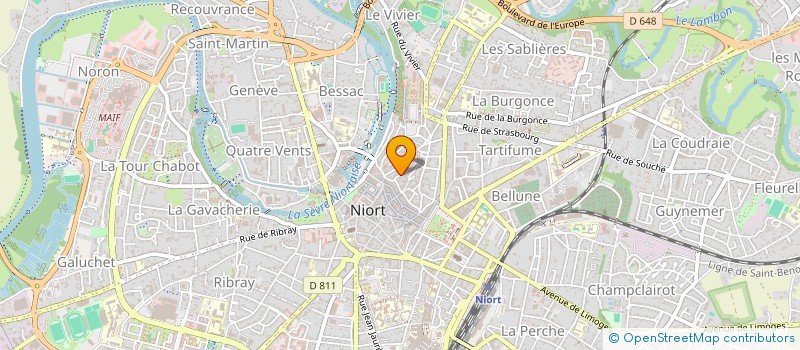 localisation de l'entreprise AGAPE IN ACTION à NIORT