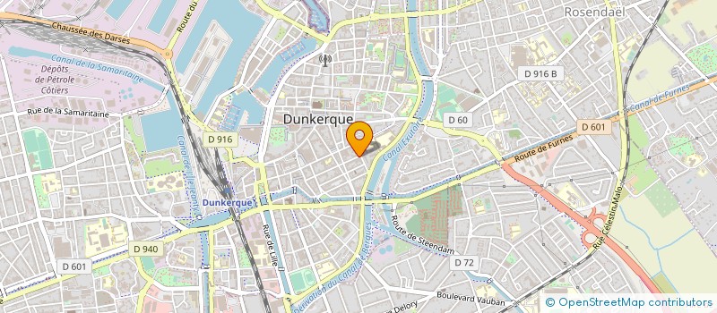 localisation de l'entreprise AGAPE LES VACANCES POUR TOUS à DUNKERQUE