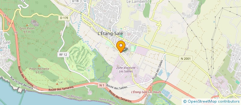 localisation de l'entreprise AGAPEC  L'ETANG-SALE