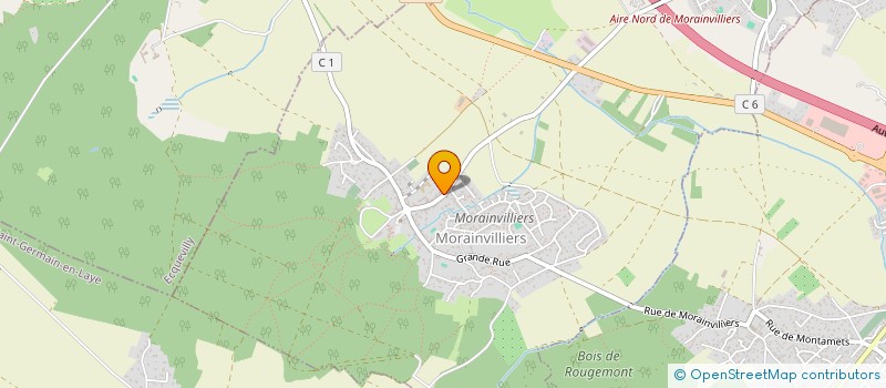 localisation de l'entreprise AGAPES  MORAINVILLIERS