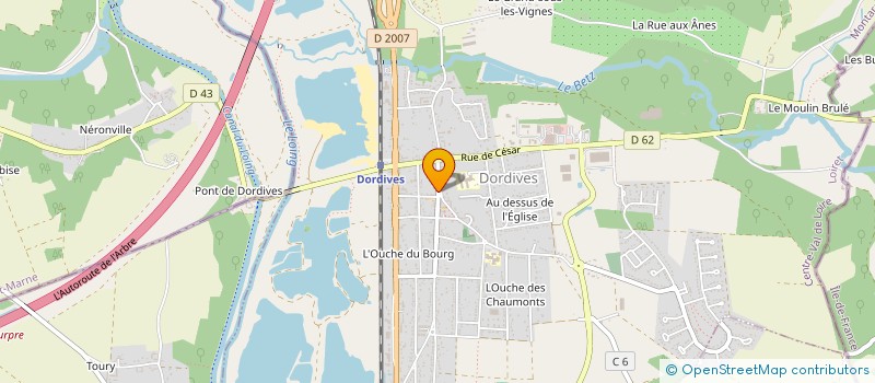 localisation de l'entreprise AGAPES ET PARTAGE à DORDIVES