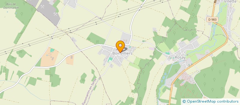 localisation de l'entreprise AGAPES TEXTILES à BOINVILLIERS
