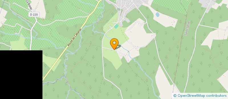 localisation de l'entreprise AGAPI  SAINT MORILLON