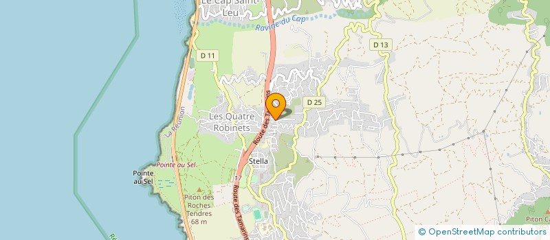 localisation de l'entreprise AGAPI  SAINT-LEU