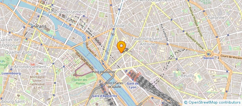 localisation de l'entreprise AGAPS à PARIS