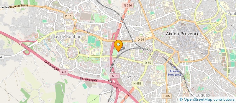 localisation de l'entreprise AGARD ET BORGHINO à AIX-EN-PROVENCE