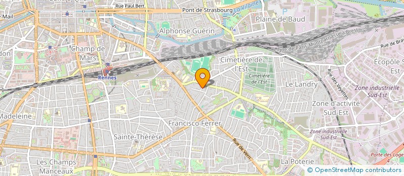 localisation de l'entreprise AGARI CONSEILS ET DEVELOPPEMENT à RENNES