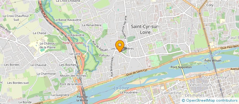 localisation de l'entreprise AGARTHA  SAINT-CYR-SUR-LOIRE