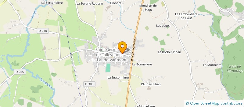 localisation de l'entreprise AGAS-AUTO  VIRE-NORMANDIE