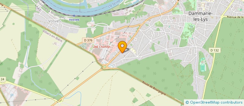 localisation de l'entreprise AGASHA 77 à DAMMARIE-LES-LYS
