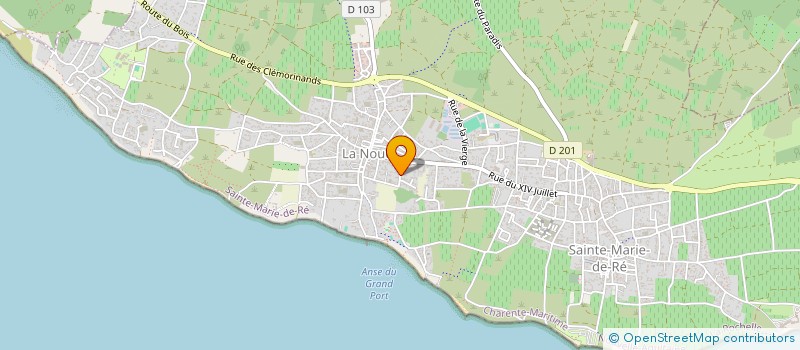 localisation de l'entreprise AGASTAN  SAINTE-MARIE-DE-RE