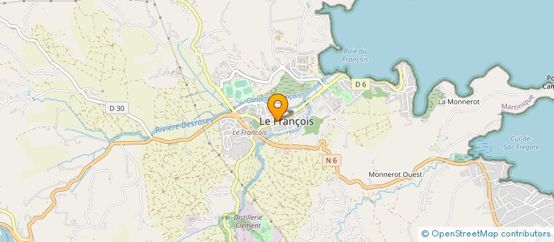 localisation de l'entreprise AGAT DOM SENIOR à LE FRANCOIS