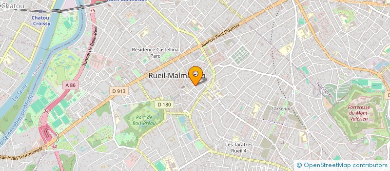 localisation de l'entreprise AGATA à RUEIL-MALMAISON