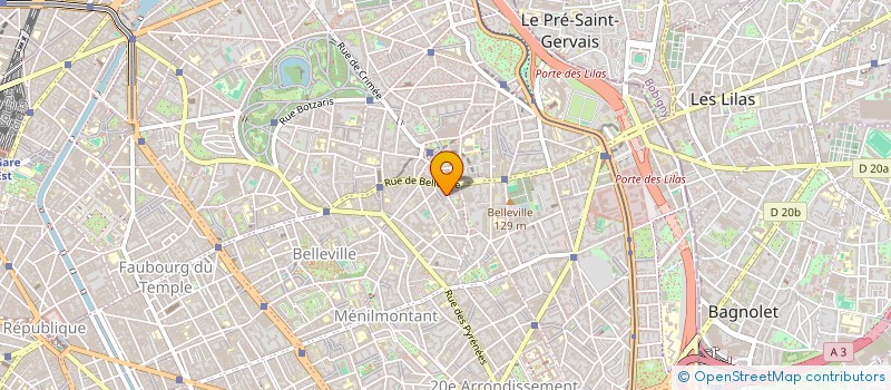 localisation de l'entreprise AGATAH  PARIS