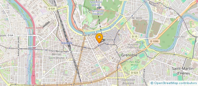 localisation de l'entreprise AGATE à GRENOBLE