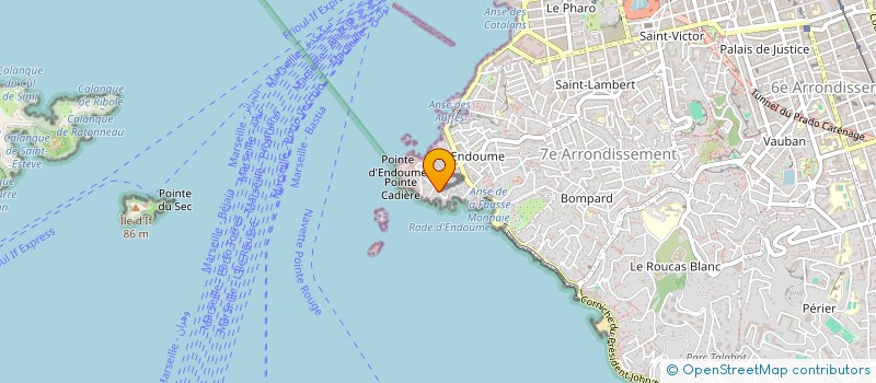 localisation de l'entreprise AGATE à MARSEILLE