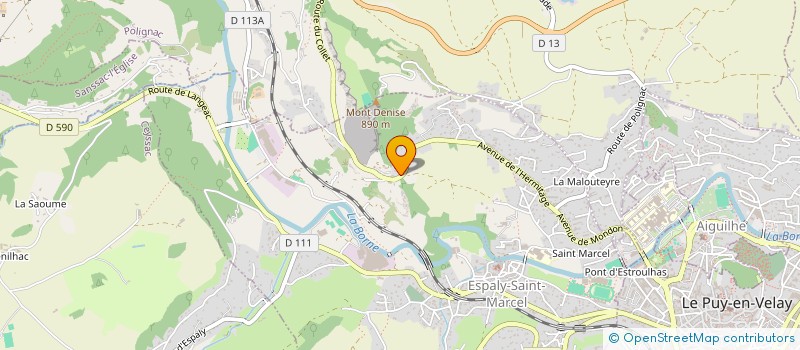 localisation de l'entreprise AGATE JL  ESPALY-SAINT-MARCEL