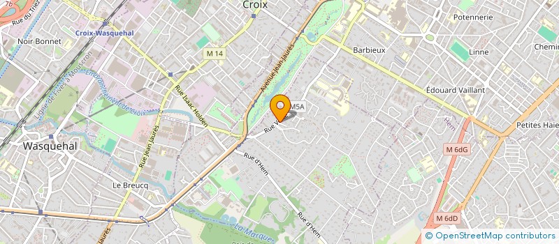 localisation de l'entreprise AGATETGUI à CROIX
