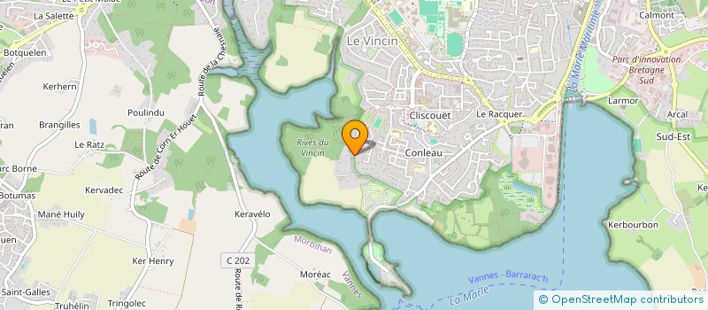 localisation de l'entreprise AGATHA à VANNES