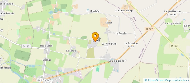 localisation de l'entreprise AGATHA  VITRE