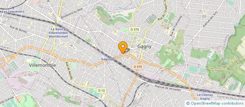 localisation de l'entreprise AGATHA TORRES à GAGNY