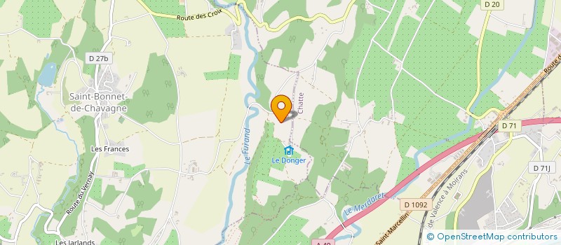 localisation de l'entreprise AGATHE 3  LA SONE