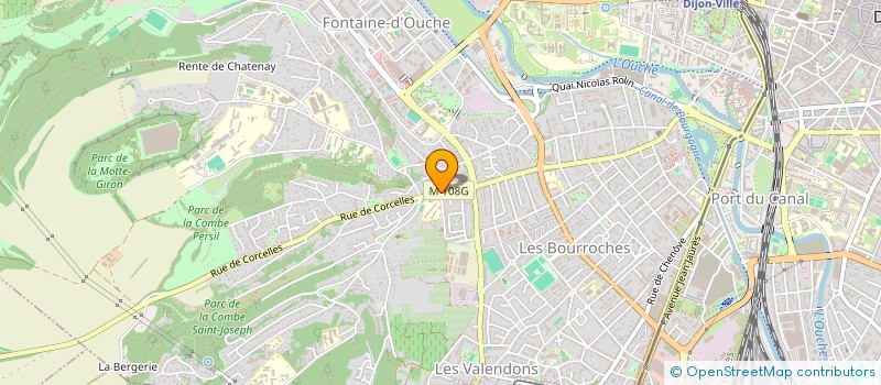 localisation de l'entreprise AGATHE à DIJON