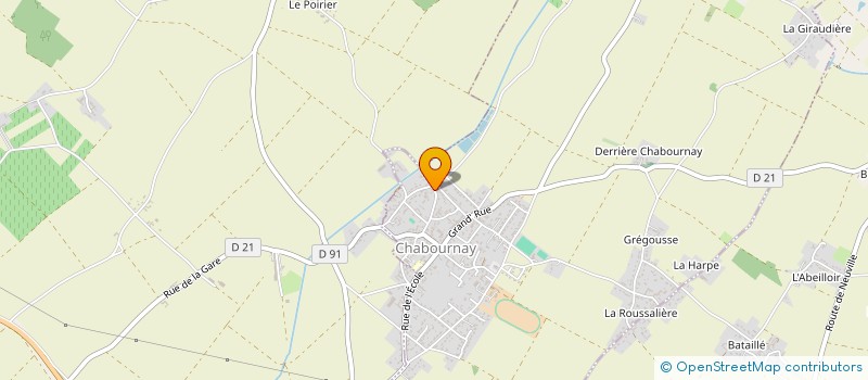 localisation de l'entreprise AGATHE  CHABOURNAY