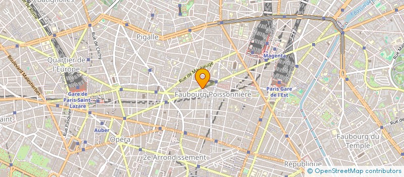 localisation de l'entreprise AGATHE BEAUTY  PARIS