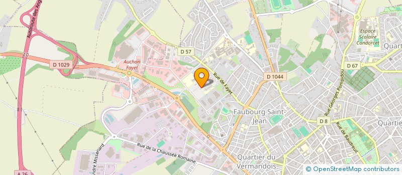 localisation de l'entreprise AGATHE DIT OUI à SAINT-QUENTIN