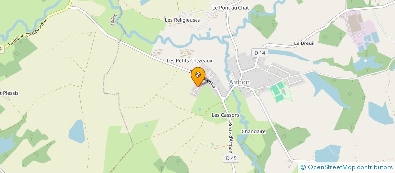 localisation de l'entreprise AGATHE ET CHARLOTTE à VELLES