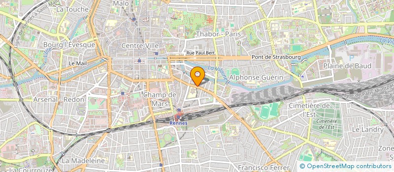 localisation de l'entreprise AGATHE ET JULIE  RENNES