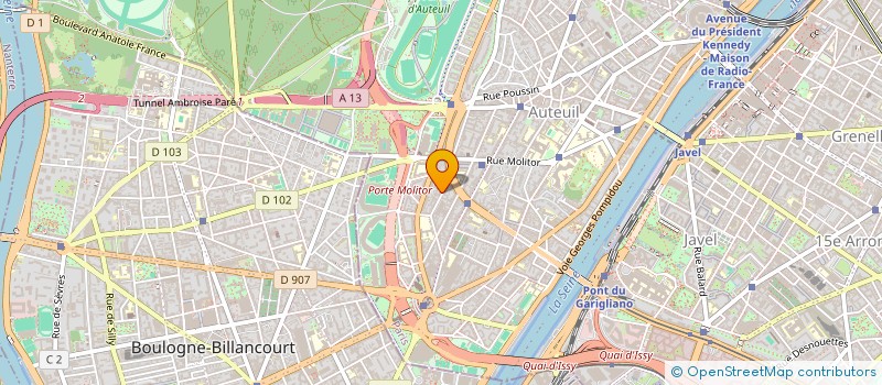 localisation de l'entreprise AGATHE IMMO  PARIS