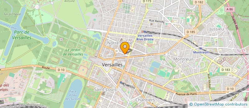localisation de l'entreprise AGATHE LASNIER  VERSAILLES
