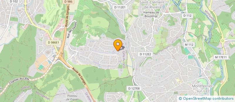 localisation de l'entreprise AGATHEMMA  SAINT-GELY-DU-FESC