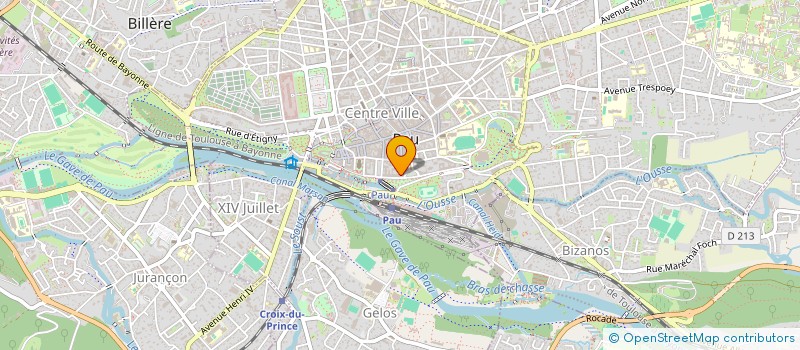 localisation de l'entreprise AGATHEPRO à PAU