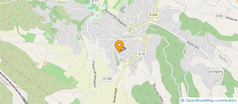 localisation de l'entreprise AGATHIAS à EGUILLES